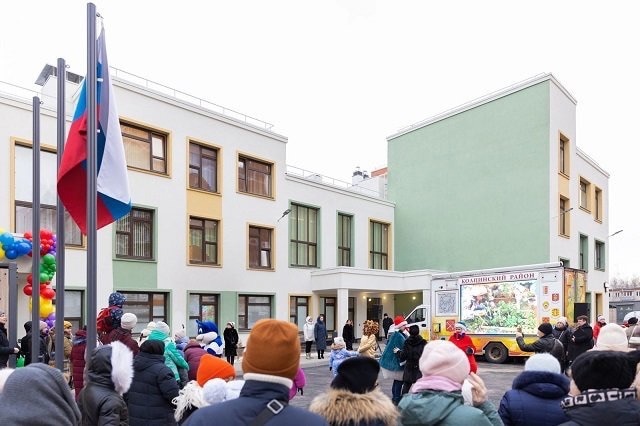 В квартале реновации «Новое Колпино» открылся детский сад
